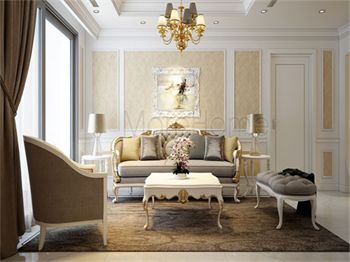 Thiết kế căn hộ chung cư Hoàng Anh Gia Lai - Phong cách tân cổ điển
