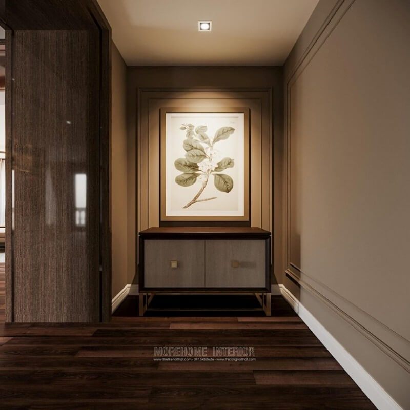 Mẫu tranh canvas họa tiết hoa lá tinh tế - sản phẩm trang trí nội thất sang trọng