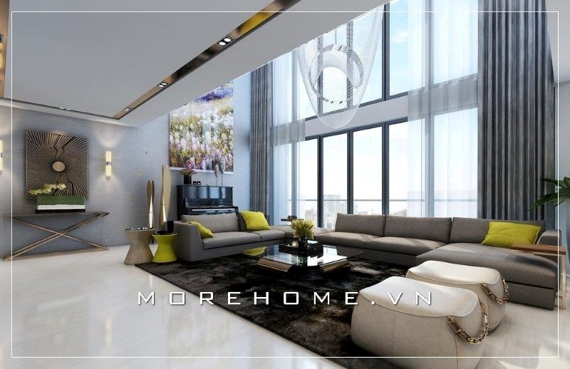 Tham khảo mẫu thiết kế phòng khách biệt thự đẹp, sang trọng cho tổ ấm của gia đình.