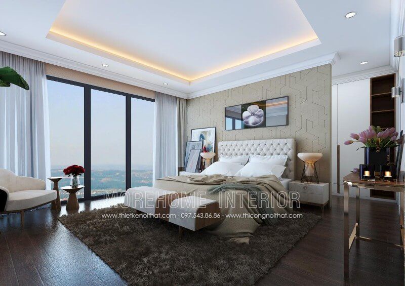 .
Giường ngủ hiện đại được thiết kế với những tone màu sắc nhẹ nhàng, tạo nên một không gian sang trọng và đẳng cấp hơn.
