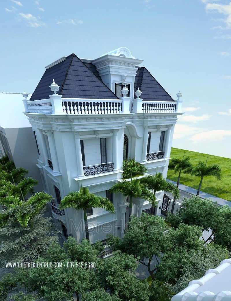 Thiết kế biệt thự hà nội Thiết kế biệt thự hà nội