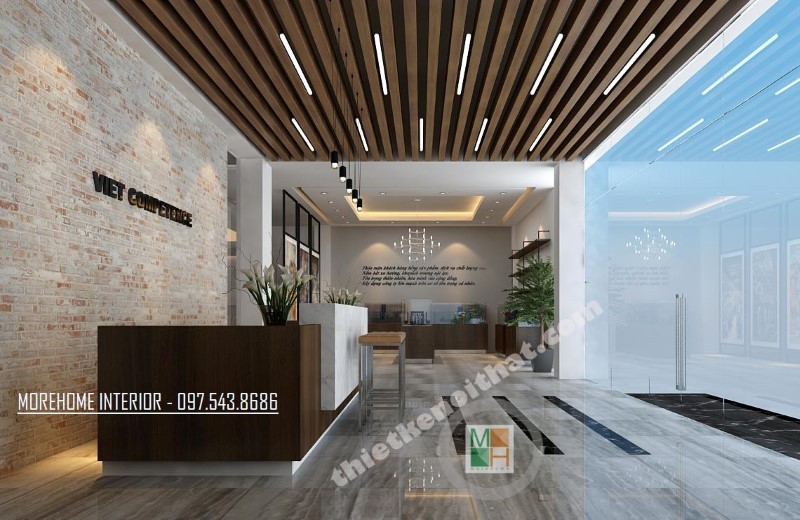 Thi công nội thất văn phòng hiện đại Thi công nội thất văn phòng hiện đại